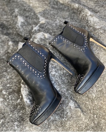 Kozačky dámské Michael Kors SOFIE černé